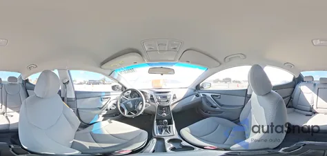 2016 Hyundai Elantra Se from USA, damaged, VIN 5NPDH4AE4GH734066